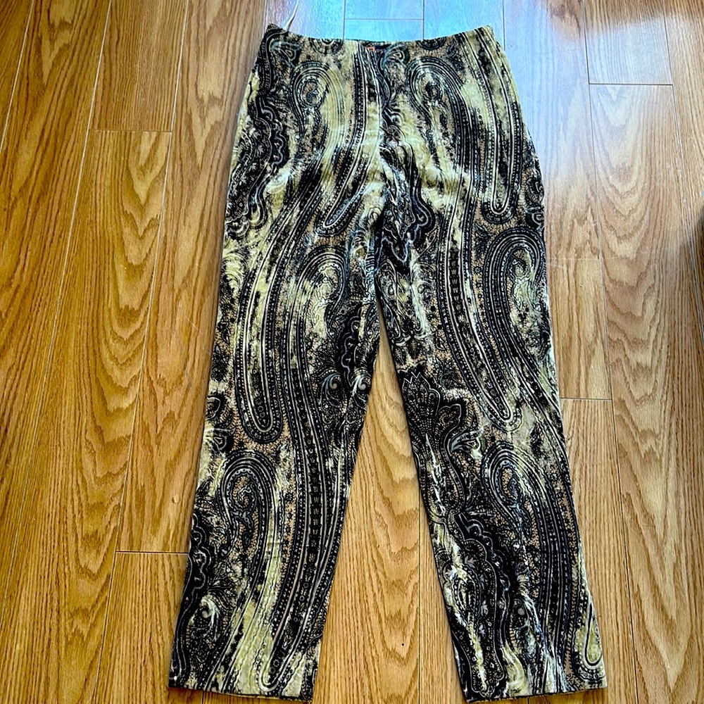 Velvety Ankle Pants